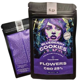 Blueberry Cookies Flowers CBD 25% 1g