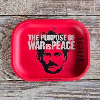 Narcos Metal Rolling Tray Red Edition