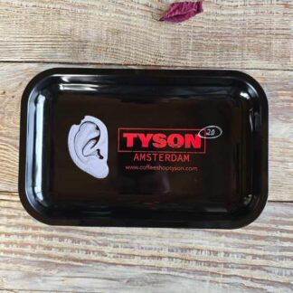 Tyson 2.0 Rolling Tray Medium, Black - Mike Bite