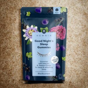 Hemnia Good Night´s Sleep Gummies – 150 mg CBD (15 ks × 10 mg)