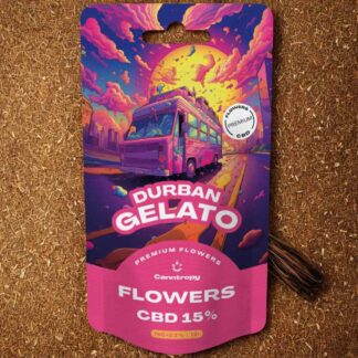 Canntropy 15 % CBD Flowers Durban Gelato