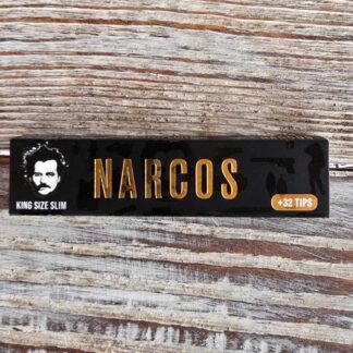 Papieriky s filtrami Narcos čierne - hnedý papierik