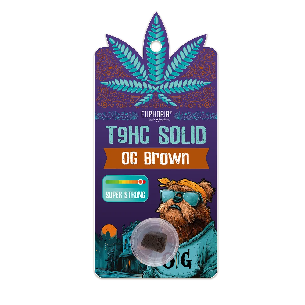Euphoria T9HC Solid OG Brown, 1 g